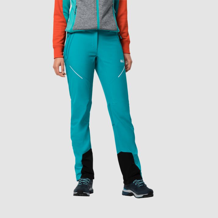 Pantalón Invierno Jack Wolfskin Gravity Slope Mujer Verdes Oscuro Mexico-3157624